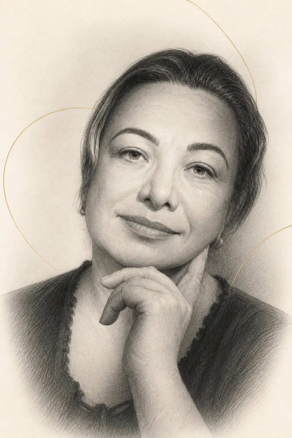 Portret schițat al Robertei Neamțu