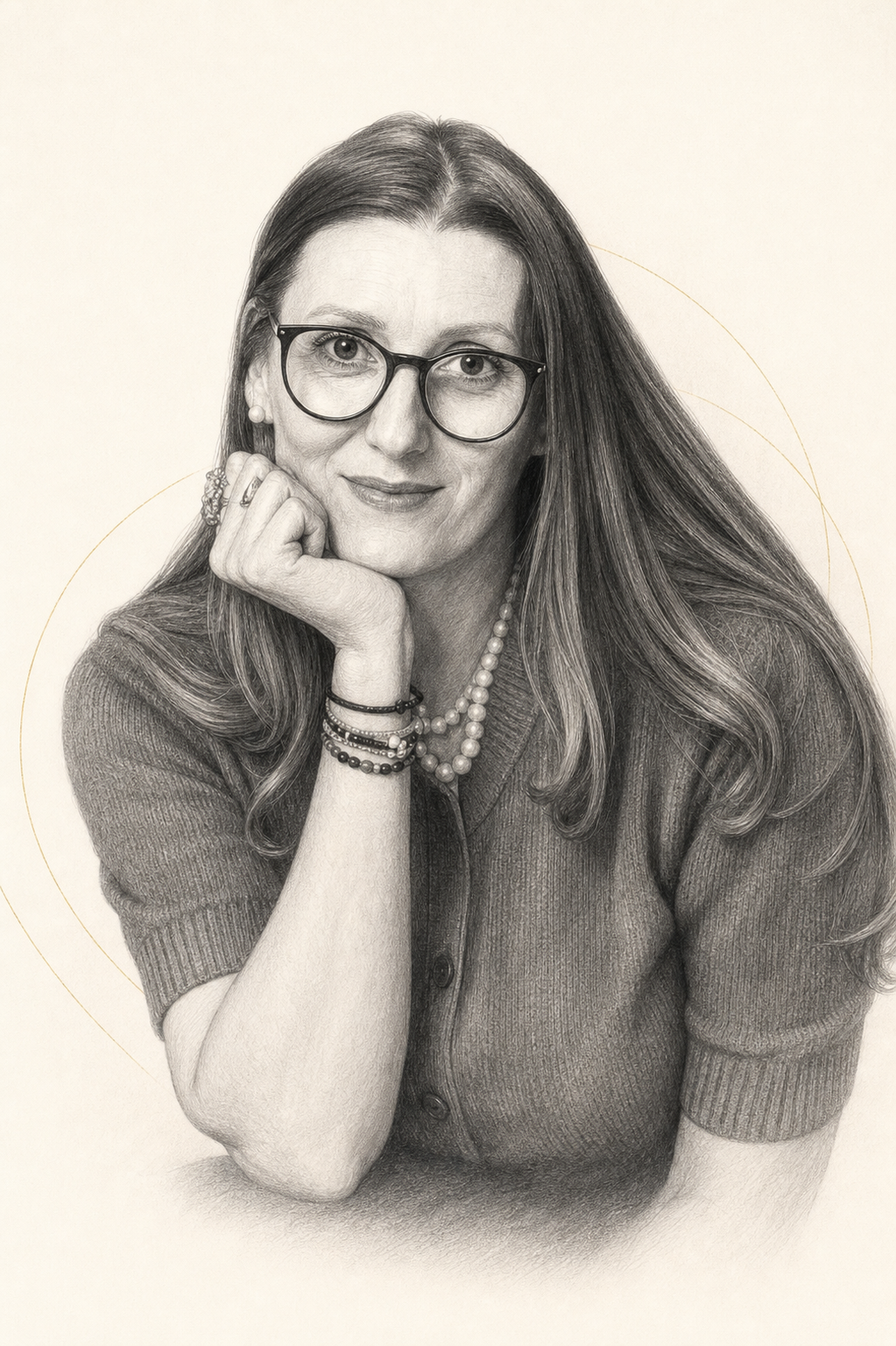 Portret schițat al Luizei Ciurlea